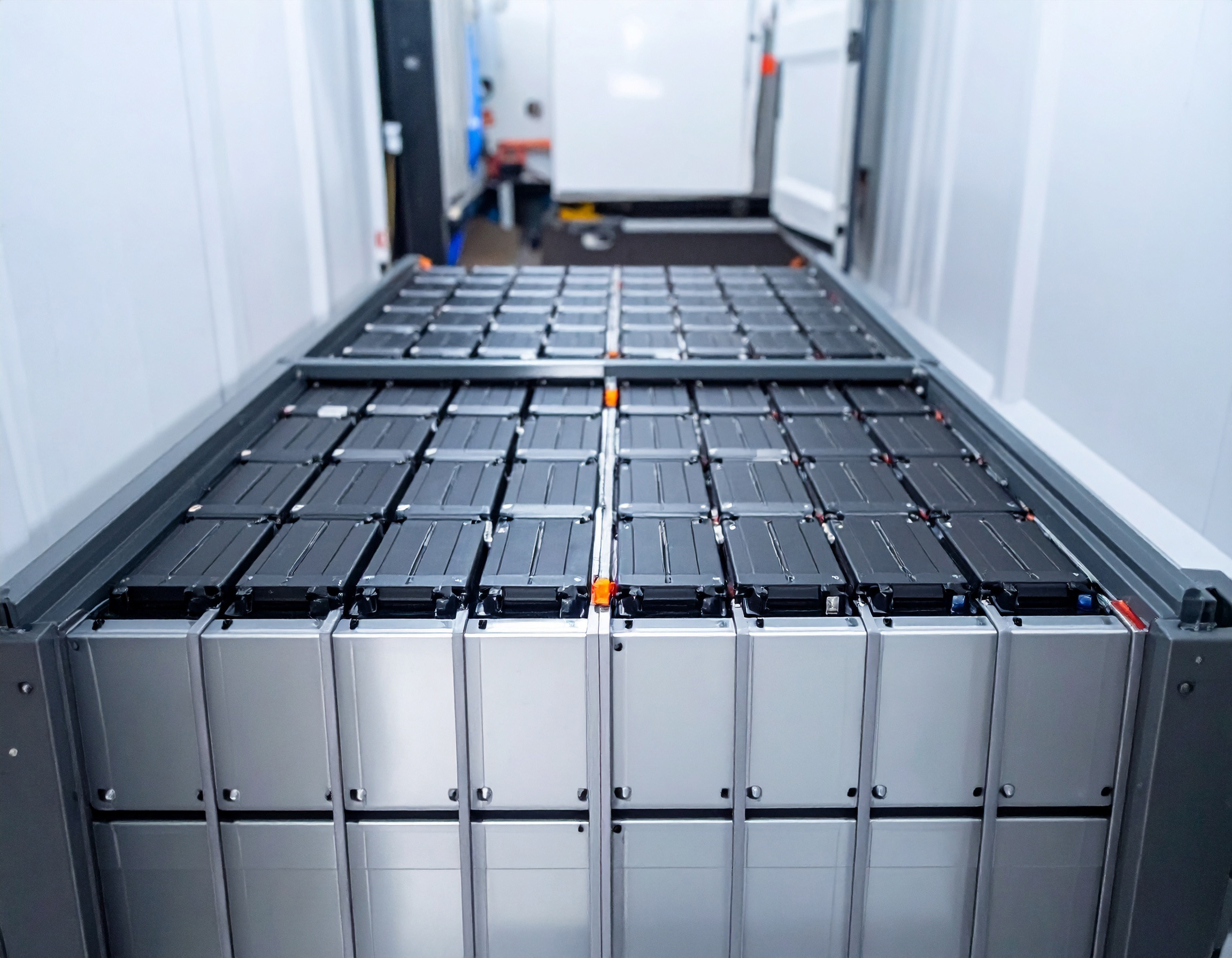 ups system enclosure battery cells installation