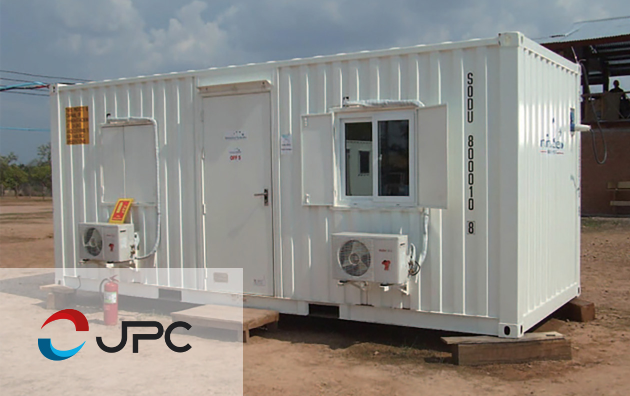 Containerised laboratory by jp containers