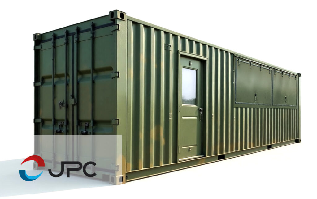 Mobile laboratory containers for defence and government